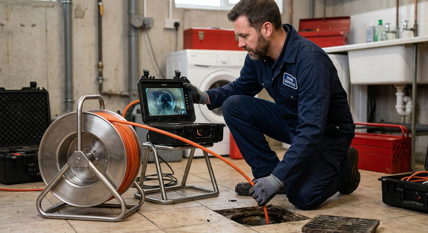 Inspection caméra endoscopique de canalisation à Ivry-sur-Seine